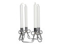 Ljusstake Rosett 4-armad Silver Form Living